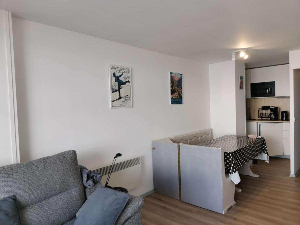 Studio Cabine 5 Pers. Avec Balcon A 80M Des Pistes - La Mongie 1800 - Fr-1-404-334 Exteriör bild
